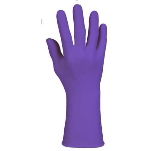 Guante de Nitrilo Sin Talco, Extragrande, Azul